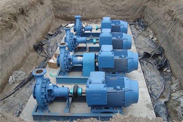 instalación de bombas de agua